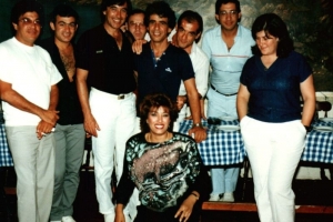 עם שוש עטרי, עופרה הלפמן וצוות ג'-אילת 1987