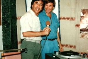 עם דן כנר באילת - 1987
